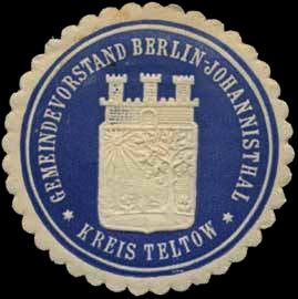 Seal of Johannisthal (Berlin)