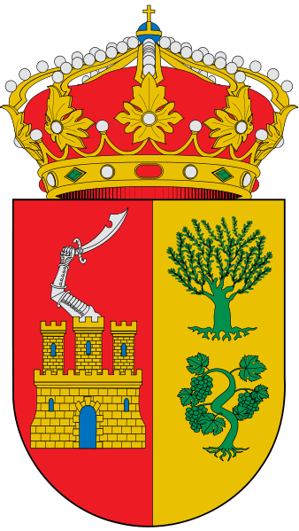 Escudo de Moclinejo/Arms (crest) of Moclinejo