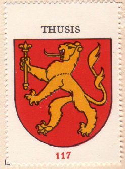 Wappen von/Blason de Thusis