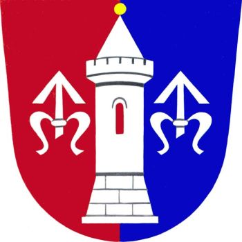 Arms (crest) of Hustopeče nad Bečvou
