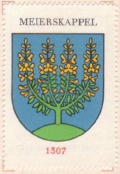 Wappen von/Blason de Meierskappel