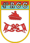 Coat of arms (crest) of the 4th Combat Tank Regiment, Brazilian Army