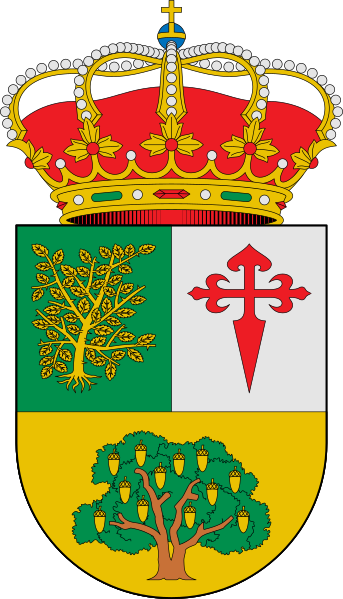 Escudo de Zarza de Montánchez/Arms (crest) of Zarza de Montánchez
