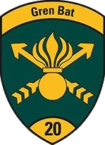 Coat of arms (crest) of the Grenadier Battalion 20, Switzerland