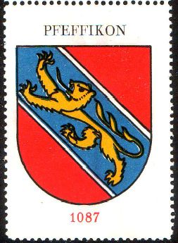 Wappen von/Blason de Pfeffikon