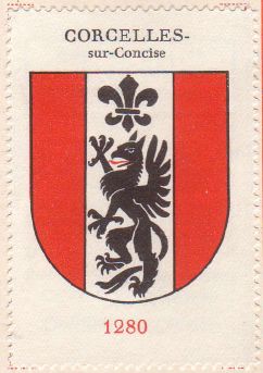 Wappen von/Blason de Corcelles-près-Concise