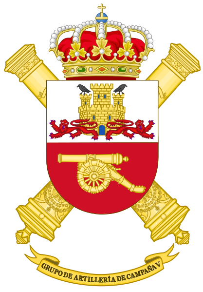 File:Field Artillery Group V, Spanish Army.png