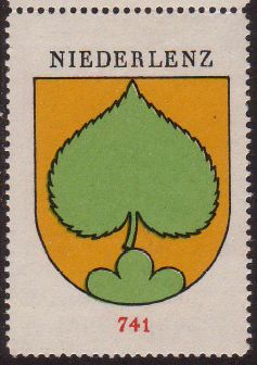 Wappen von/Blason de Niederlenz