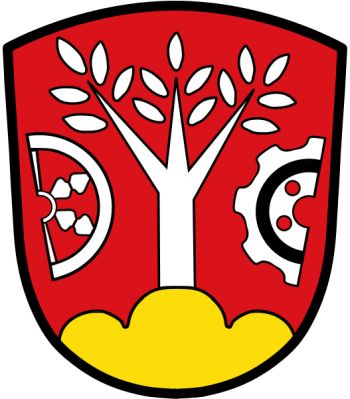 Wappen von Asbach-Bäumenheim/Arms of Asbach-Bäumenheim