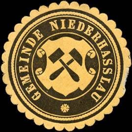 Wappen von Niederhasslau/Coat of arms (crest) of Niederhasslau