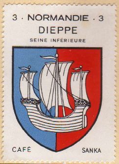 Blason de Dieppe (Seine-Maritime)