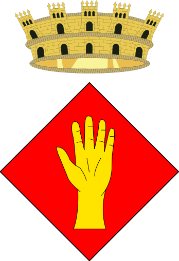 Escudo de Manlleu/Arms (crest) of Manlleu