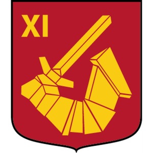 Coat of arms (crest) of the 1911th Armoured Rifle Company, 191st Mechanized Battalion, Norrbotten Regiment, Swedish Army
