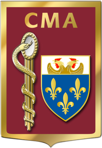Blason de Armed Forces Military Medical Centre Versailles, France/Arms (crest) of Armed Forces Military Medical Centre Versailles, France
