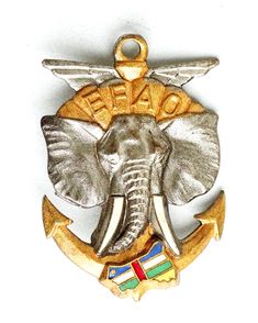 Blason de French Operational Support Element Central Africa/Arms (crest) of French Operational Support Element Central Africa
