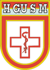 Coat of arms (crest) of the Santa Maria Garrison Hospital, Brazilian Army