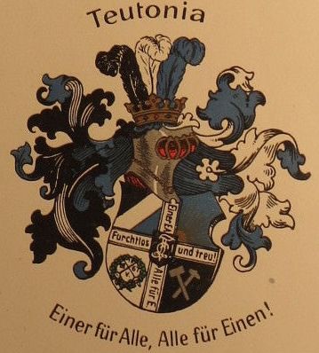 Coat of arms (crest) of Corps Teutonia zu Freiberg