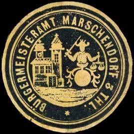 Seal of Horní Maršov
