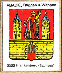 Arms (crest) of Frankenberg/Sachsen