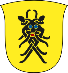 Coat of arms (crest) of the Home Guard District East Jutland, Denmark