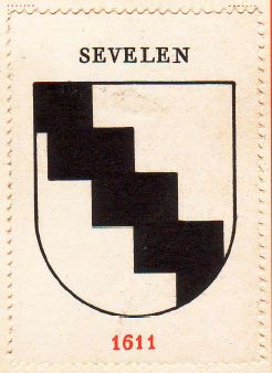 Wappen von/Blason de Sevelen (Sankt Gallen)