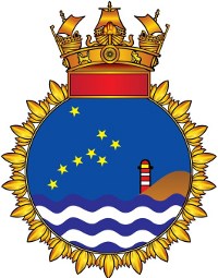 Coat of arms (crest) of the Sukanuya Class Offshore Patrol Vessels, Indian Navy