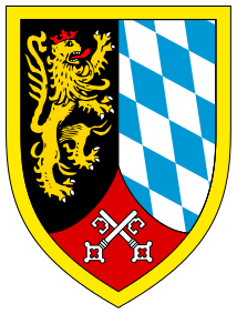 Coat of arms (crest) of the Armoured Brigade 12 Oberpfalz, German Army