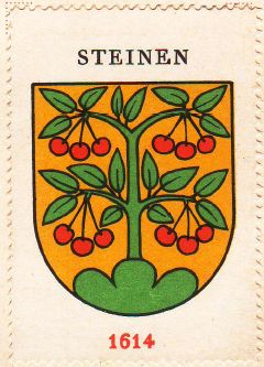 Wappen von/Blason de Steinen (Schwyz)