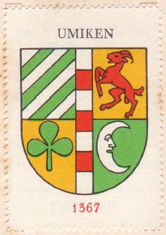 Wappen von/Blason de Umiken