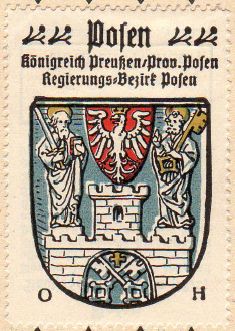 Wappen von Poznań
