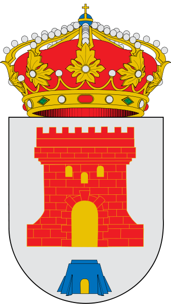 Escudo de Santa Bárbara de Casa/Arms (crest) of Santa Bárbara de Casa