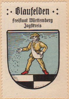 Wappen von Blaufelden/Coat of arms (crest) of Blaufelden