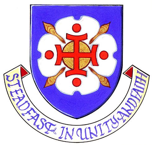 Arms (crest) of Trinity Church, Simcoe