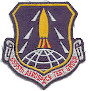Coat of arms (crest) of the 6555th Aerospace Test Group, US Air Force