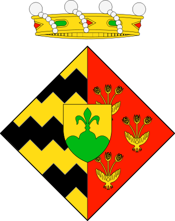 Escudo de Bellpuig/Arms (crest) of Bellpuig