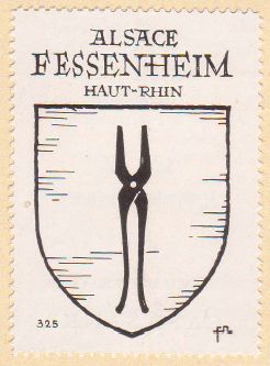Blason de Fessenheim (Haut-Rhin)