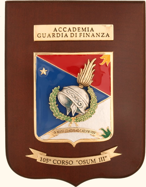 Coat of arms (crest) of Course 105 Osum III, Academy of the Financial Guard