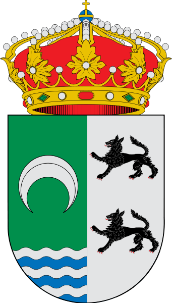 Escudo de Huecas/Arms (crest) of Huecas