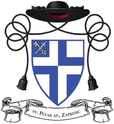 Arms (crest) of Parish of St. Peter the Apostle, ​Zaprešić