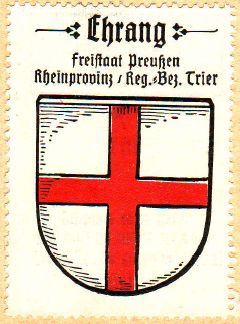 Wappen von Ehrang/Coat of arms (crest) of Ehrang
