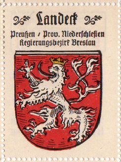 Coat of arms (crest) of Lądek-Zdrój