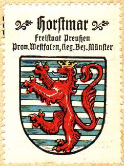 Wappen von Horstmar/Coat of arms (crest) of Horstmar