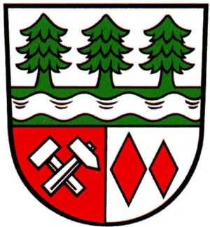 Wappen von Unterwellenborn / Arms of Unterwellenborn