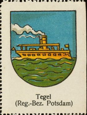 Wappen von Tegel/Coat of arms (crest) of Tegel