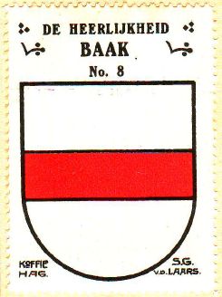 Wapen van Baak/Arms of Baak