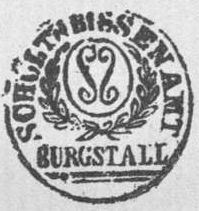 Siegel von Burgstall an der Murr