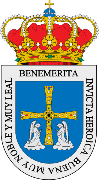 Escudo de Oviedo/Arms (crest) of Oviedo