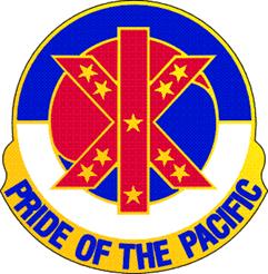 Coat of arms (crest) of IX Corps, US Army