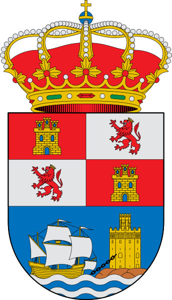 Escudo de Santoña/Arms (crest) of Santoña