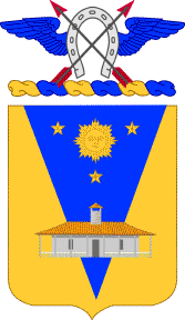 Coat of arms (crest) of the 9th Cavalry Regiment, US Army